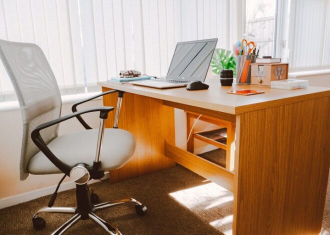 Consejos para organizar un espacio de trabajo en casa eficiente y cómodo